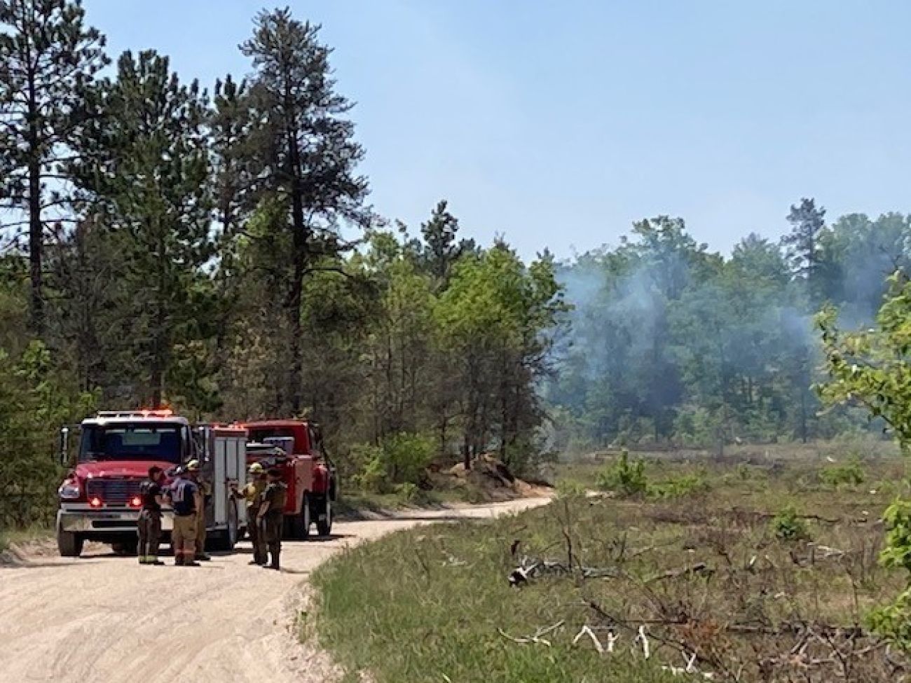 Grayling wildfire could just be the start. Gov. Gretchen Whitmer